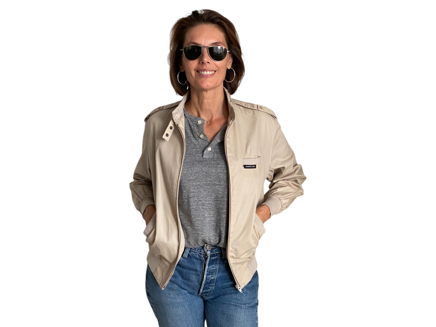 Size 5/6 US Vintage 80s members Only cotton jacket - USA Vintage Bcn