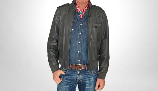 Vintage 1980s Members Only jacket with classic retro design, size 40US 50EU