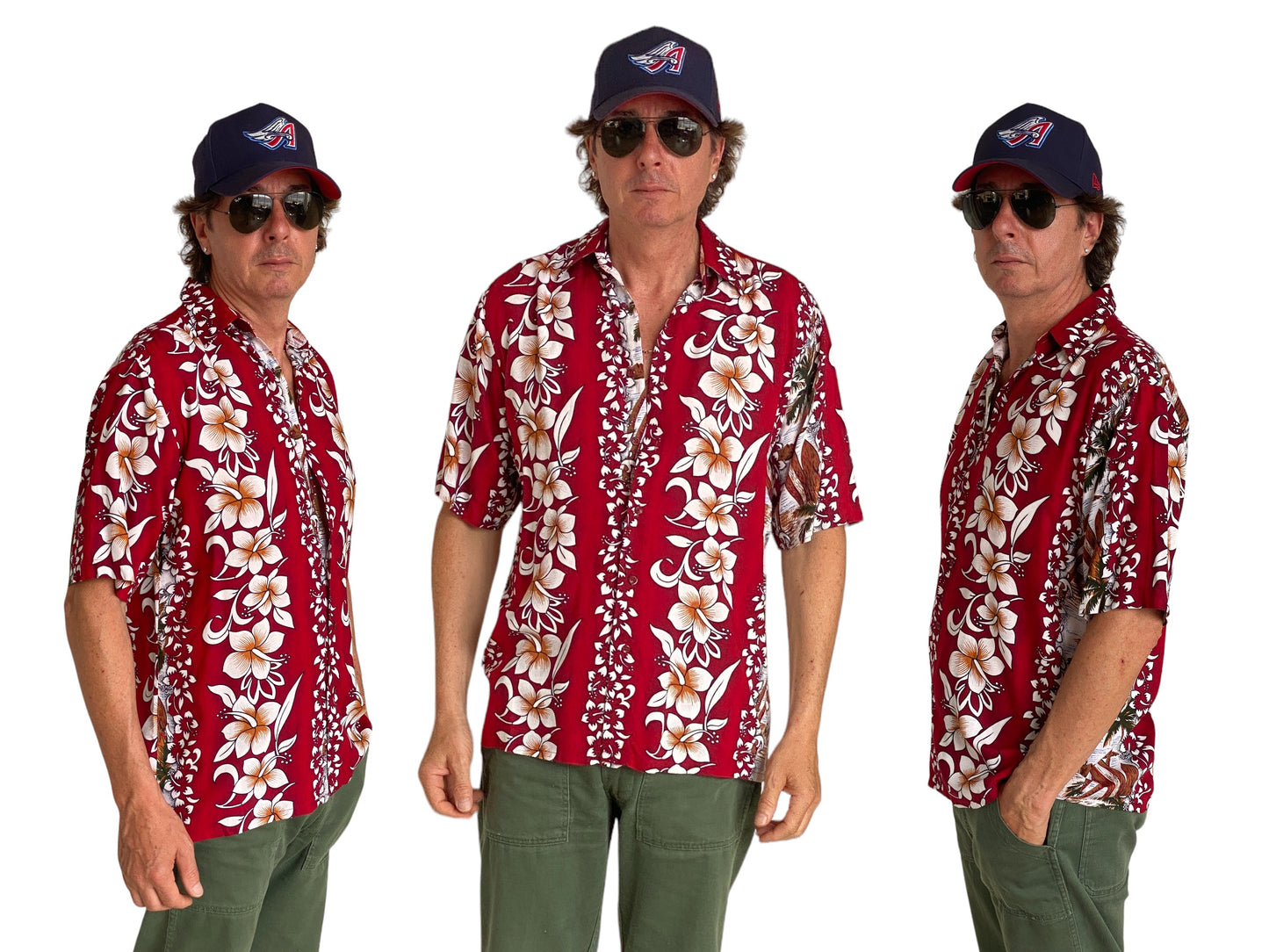 Size Small. Vintage 90s Hawaiian shirt - USA Vintage Bcn