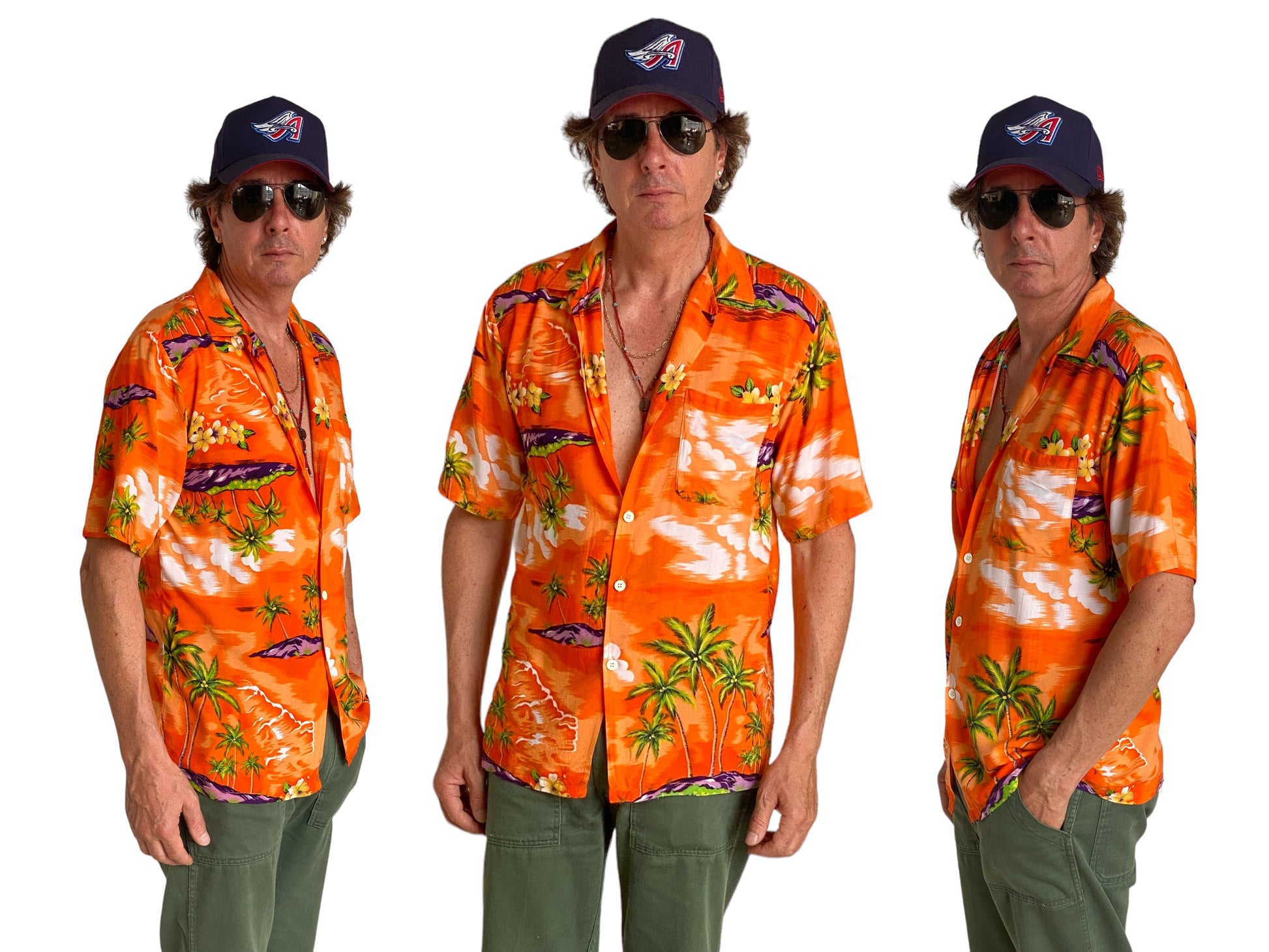 Size Small. Vintage 90s Hawaiian shirt - USA Vintage Bcn