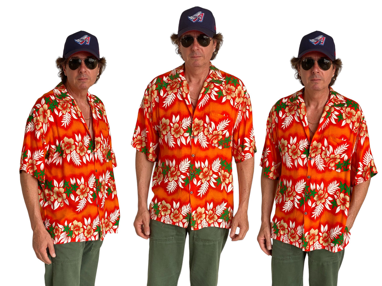 Size Large. Vintage 90s Hawaiian shirt - USA Vintage Bcn
