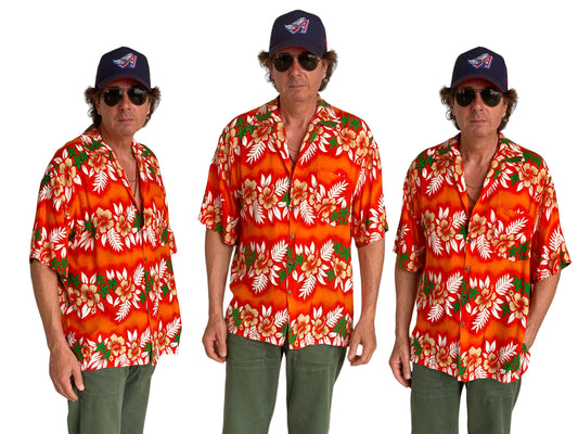 Size Large. Vintage 90s Hawaiian shirt - USA Vintage Bcn