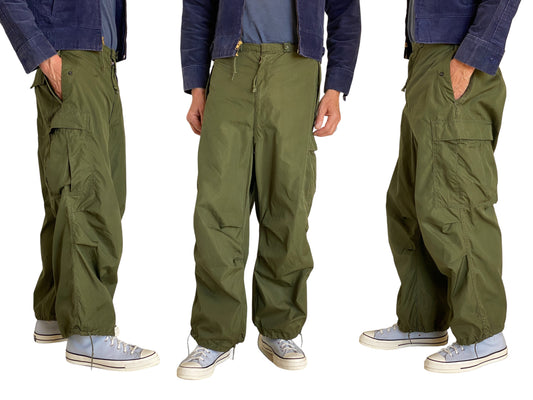 Small Reg. Model 1951 Military Arctic Shell Pants - USA Vintage Bcn