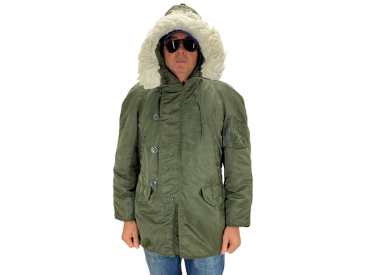 Med .Alpha Industries N2B flyer jacket Made in USA - USA Vintage Bcn