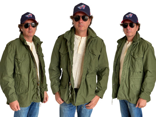 Med Reg. Authentic 1982 US M-65 field jacket Military - USA Vintage Bcn