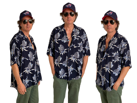 Size Large. Vintage 90s Hawaiian shirt - USA Vintage Bcn