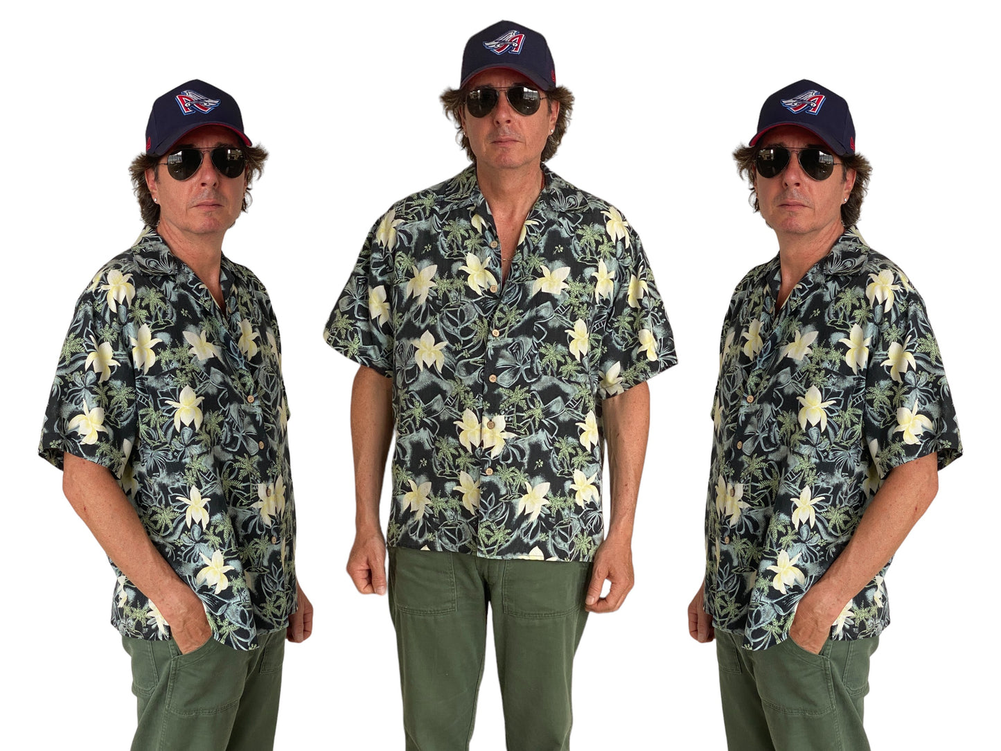 Size Large. Vintage 90s Hawaiian shirt - USA Vintage Bcn