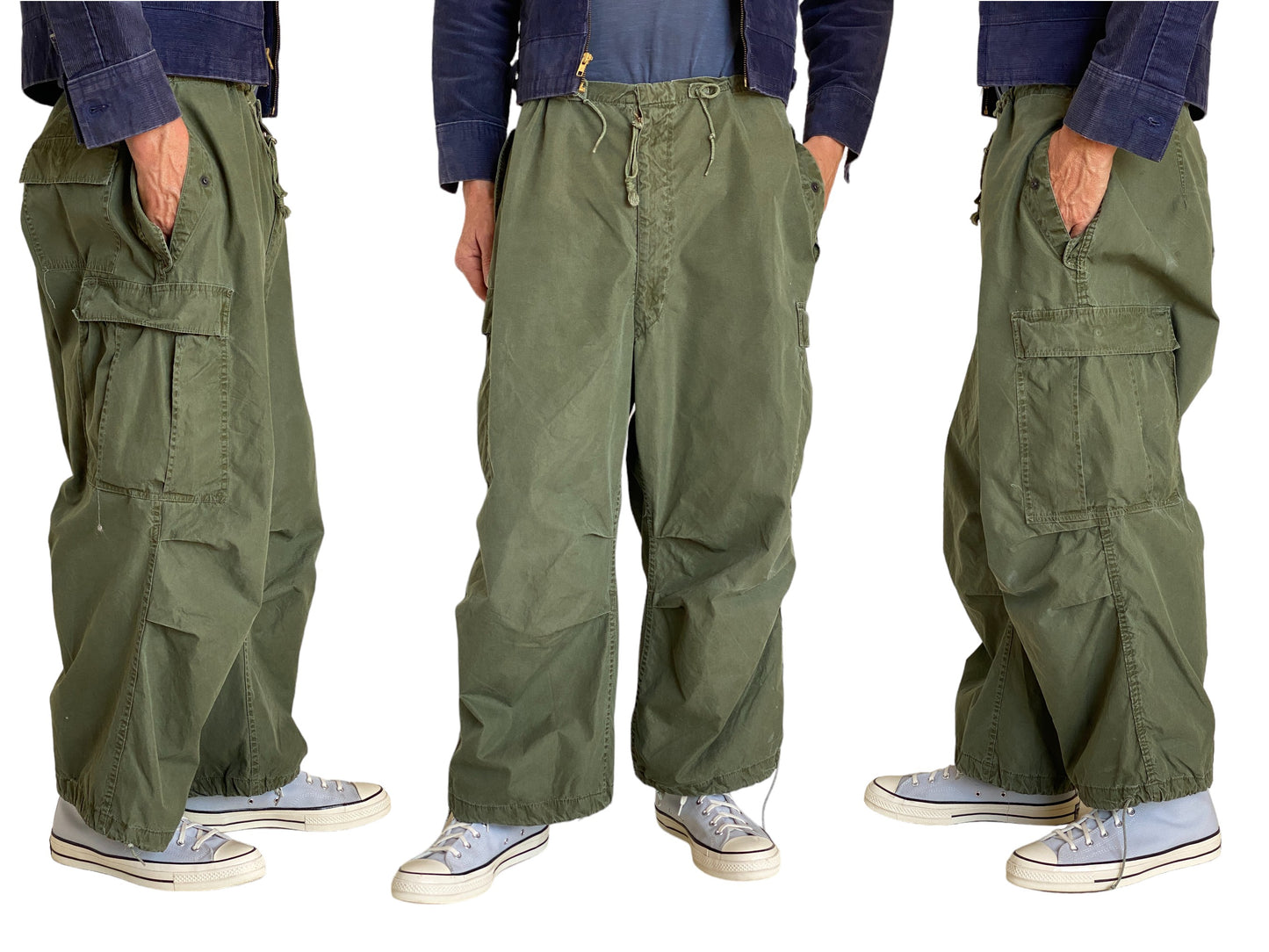 Med short. Authentic Model 1951 US military arctic shell pants - USA Vintage Bcn