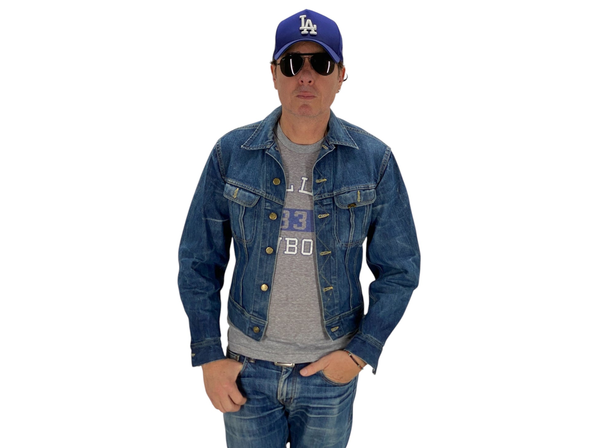 Size 38US / 48EU. Vintage 70s Lee Union Made Denim Shirt – 2 Pockets – Made in USA - USA Vintage Bcn