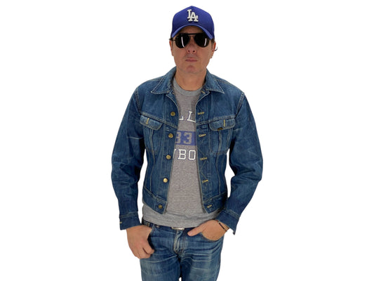 Size 38US / 48EU. Vintage 70s Lee Union Made Denim Shirt – 2 Pockets – Made in USA - USA Vintage Bcn