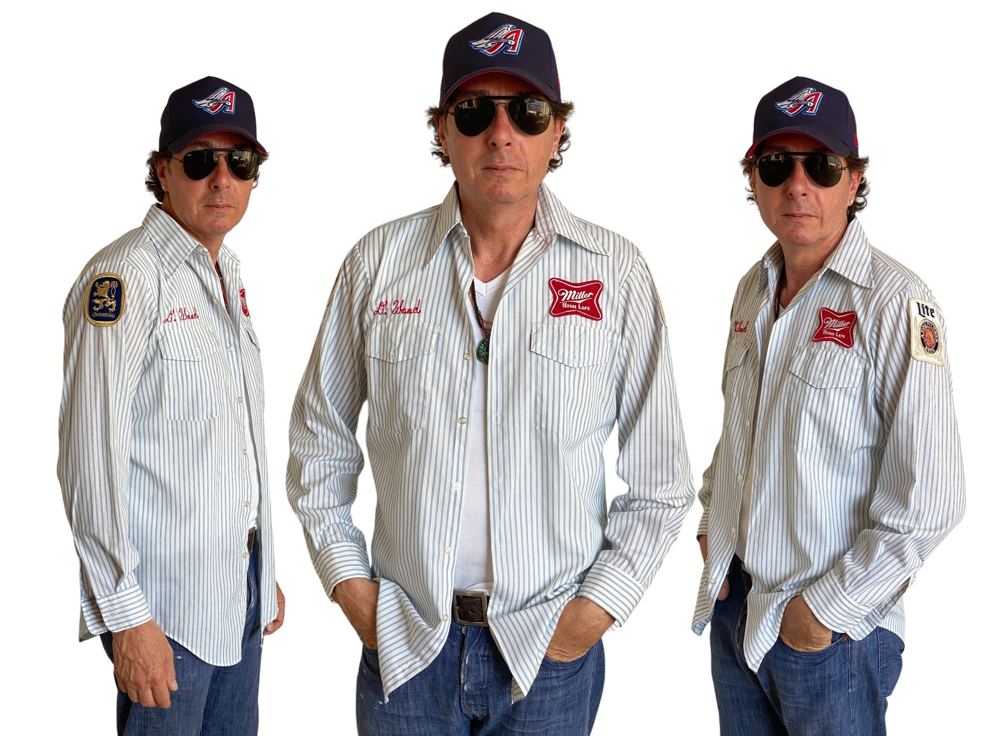 Med. Vintage Miller Work shirt Made in USA - USA Vintage Bcn