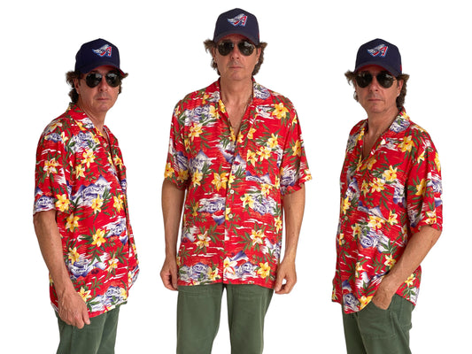 Size Large. Vintage 90s Hawaiian shirt - USA Vintage Bcn