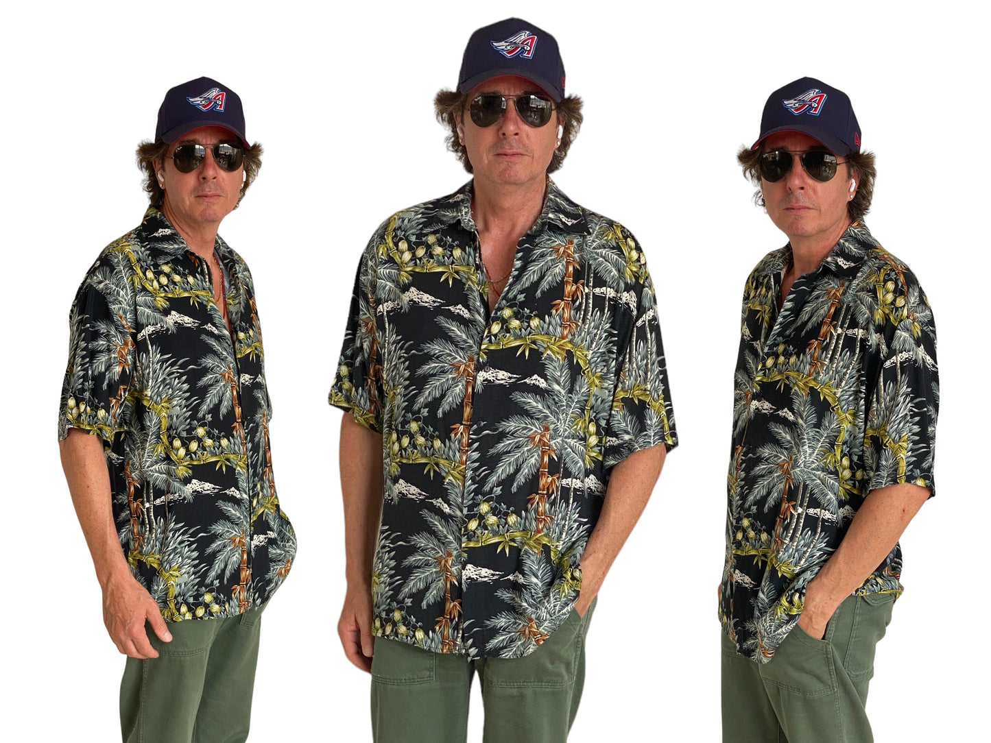 Size Small. Vintage 90s Hawaiian shirt - USA Vintage Bcn