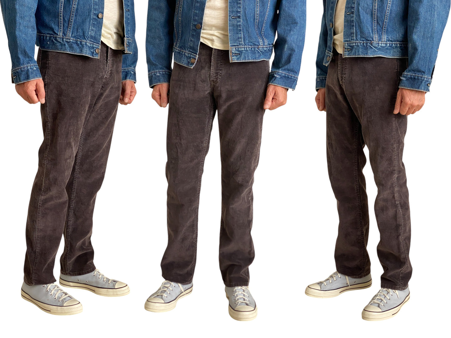 32X32 Vintage Levi’s 519 corduroy pants Made in USA - USA Vintage Bcn