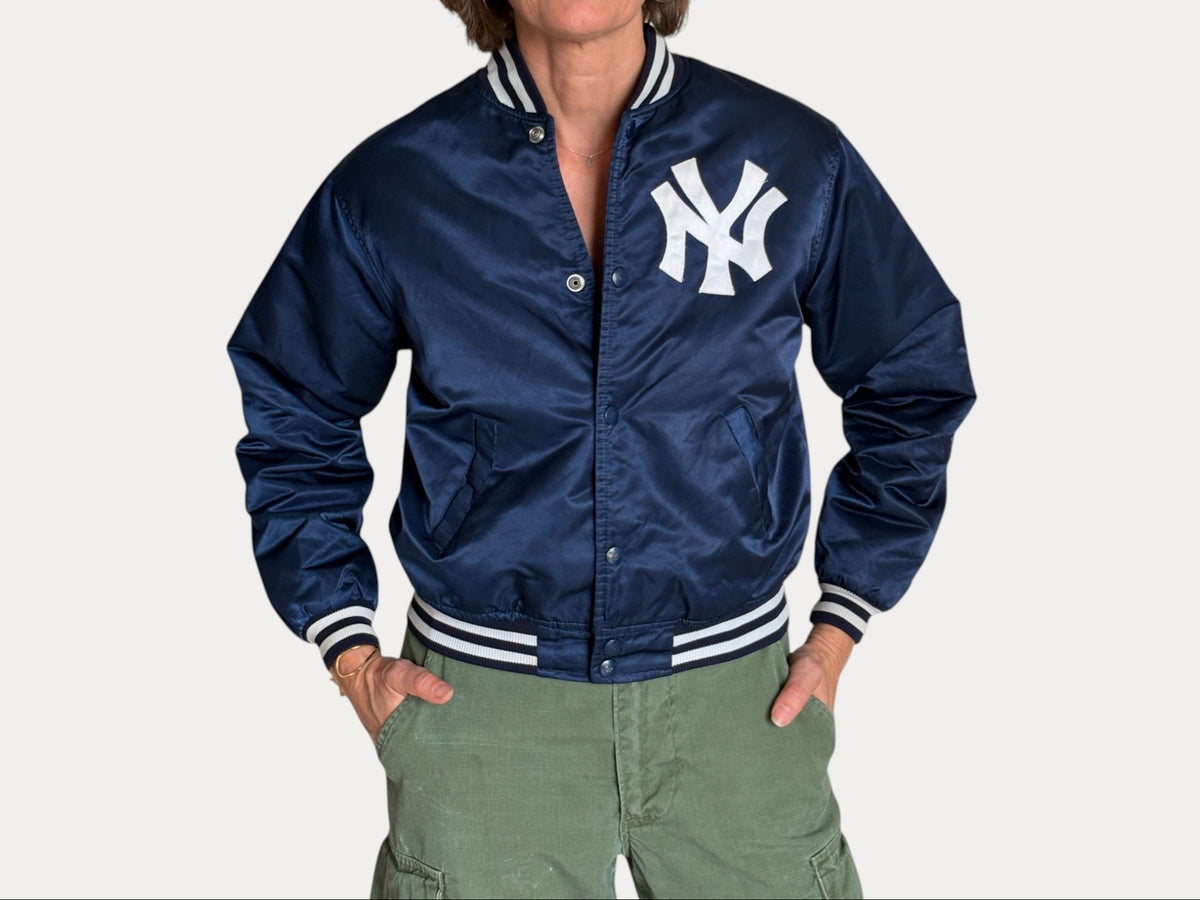 Youth Large. Vintage Diamond collection 90s New York Yankee Starter jacket -made in USA-AJ357 Studio