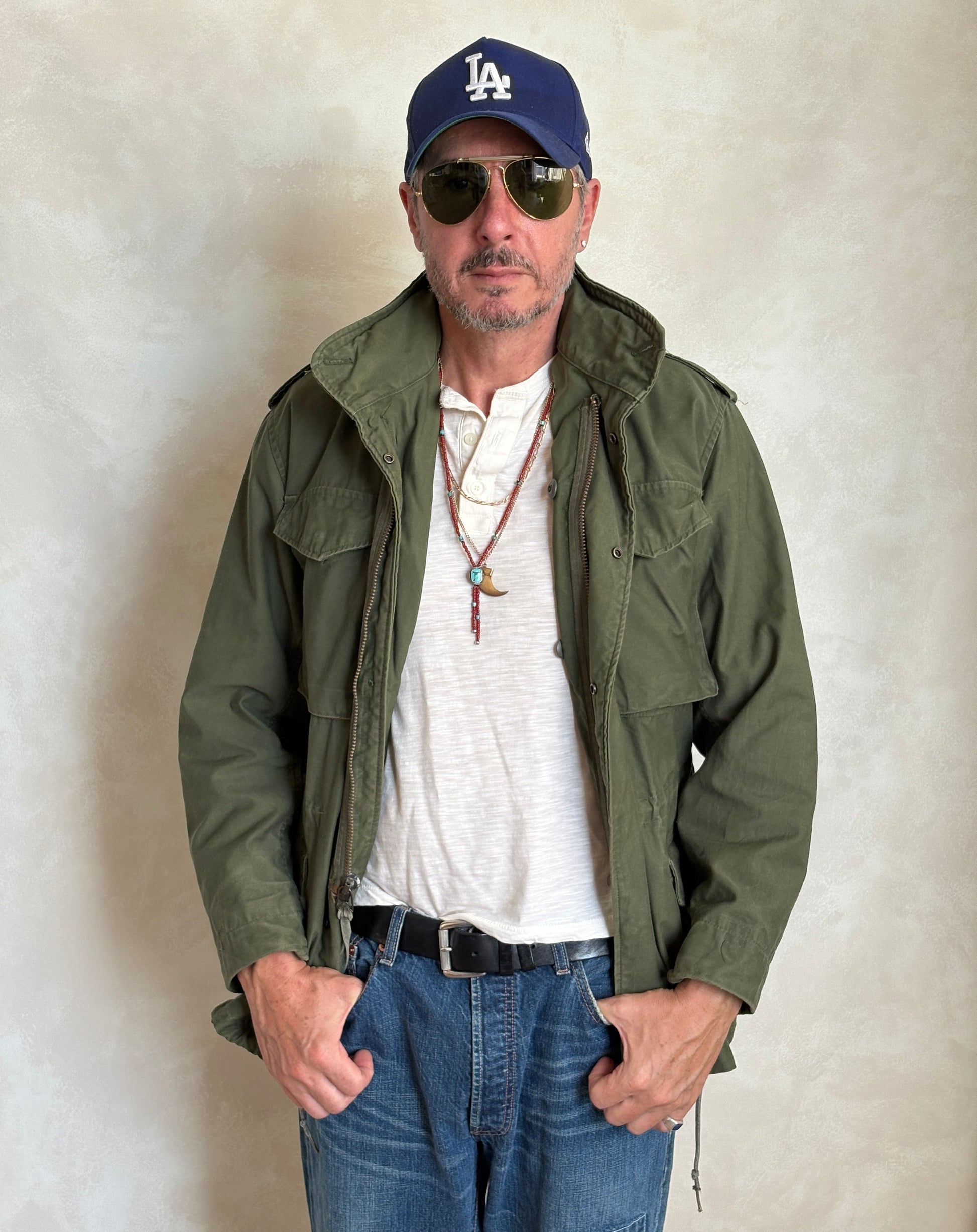 Small Regular – Authentic 1980 US Army M-65 Field Jacket Military by John Ownbey - USA Vintage Bcn
