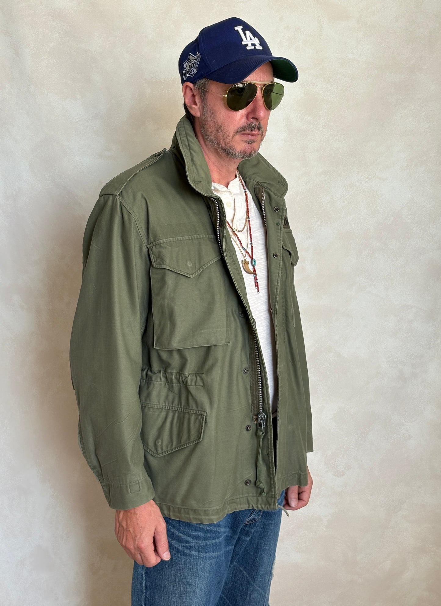 Small Regular – Authentic 1967 US Army M-65 Field Jacket Military - USA Vintage Bcn