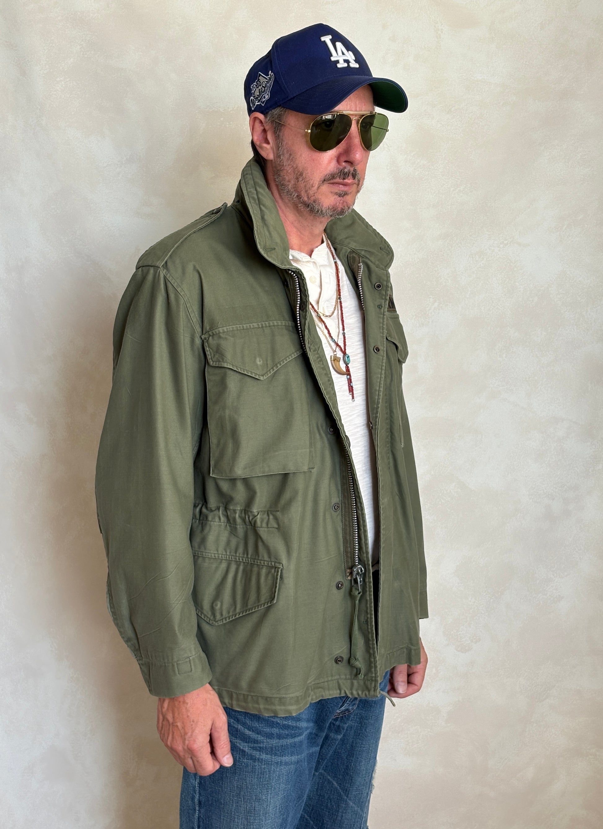 Small Regular – Authentic 1967 US Army M-65 Field Jacket Military - USA Vintage Bcn
