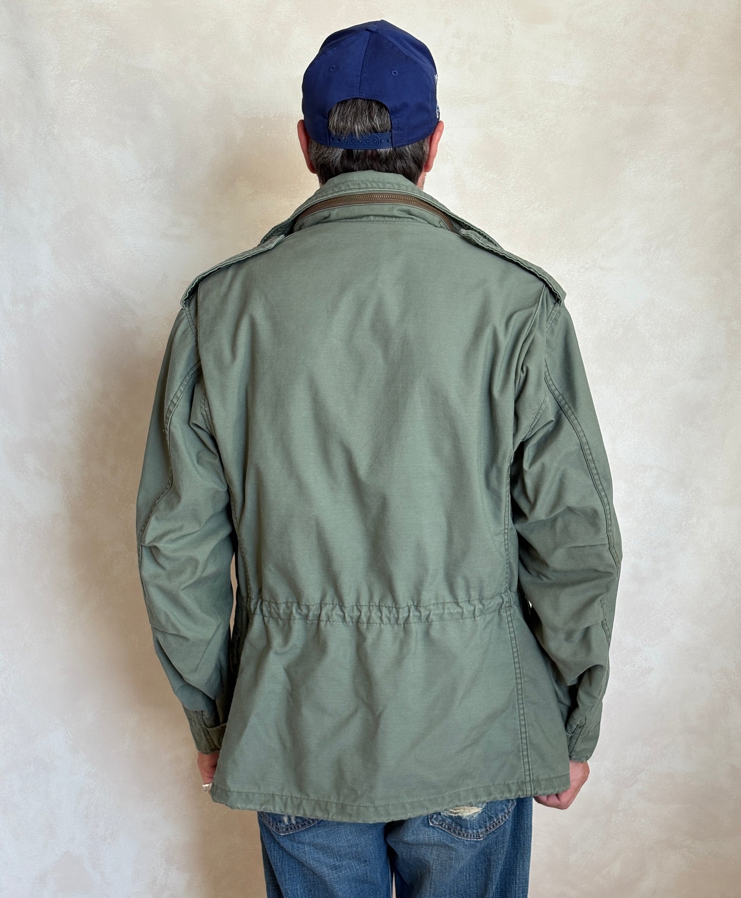Medium Reg. Alpha Industries M-65 field jacket Military style (Made for civilians ) - USA Vintage Bcn