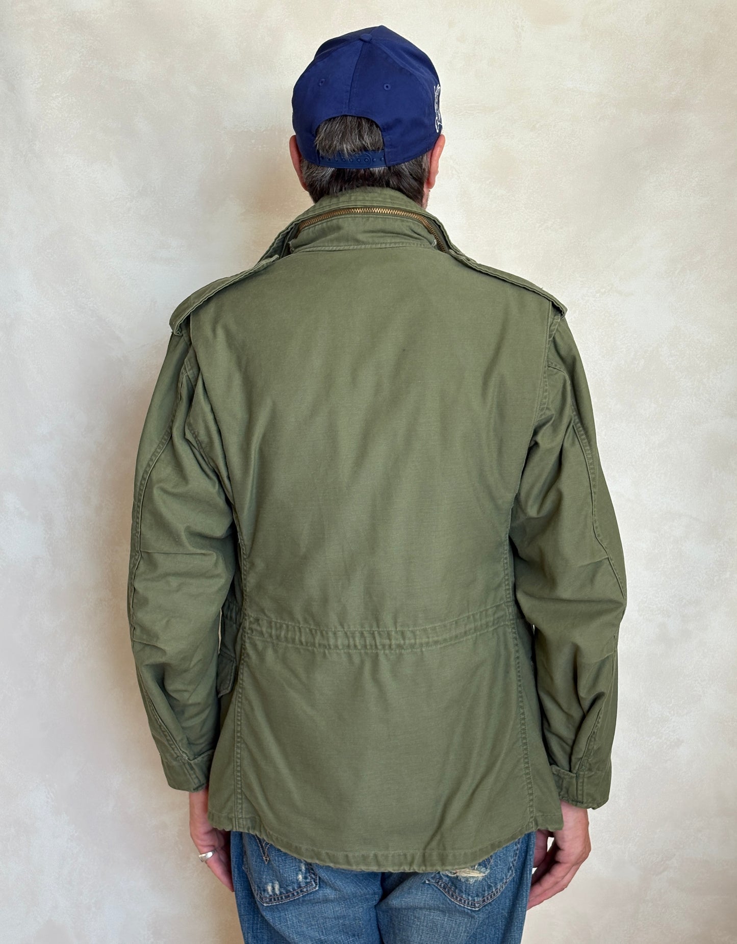 Small Reg. Authentic US Army M-65 field jacket Military - USA Vintage Bcn