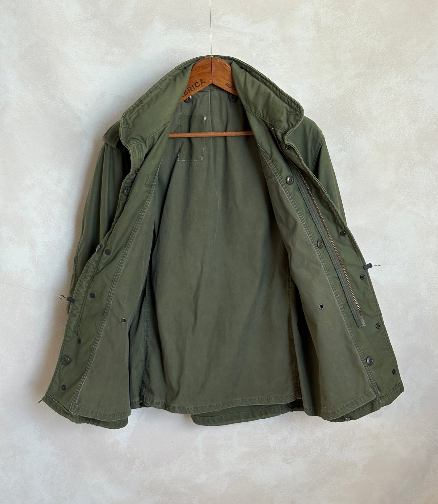 Small Reg. Authentic US Army M-65 field jacket Military - USA Vintage Bcn