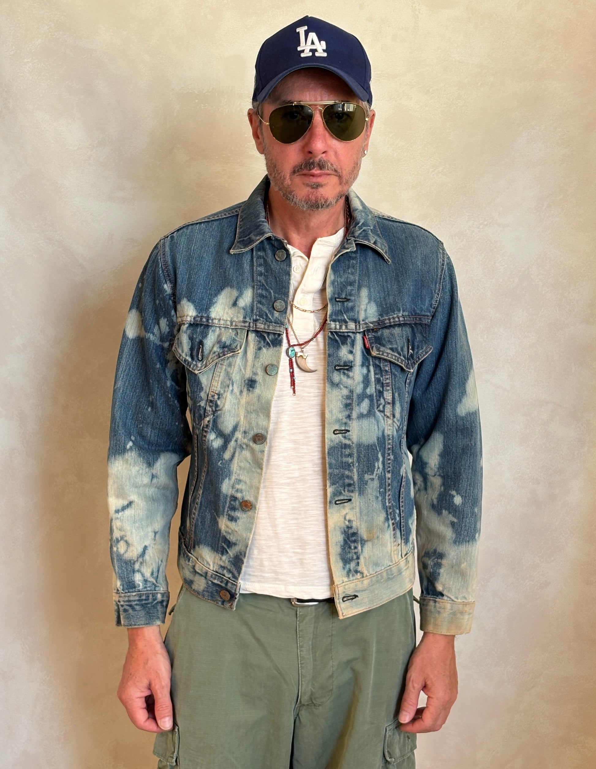 Size 38US / 48EU. Vintage 70s Levi’s Denim Jacket – 2 Pockets – Made in USA - USA Vintage Bcn