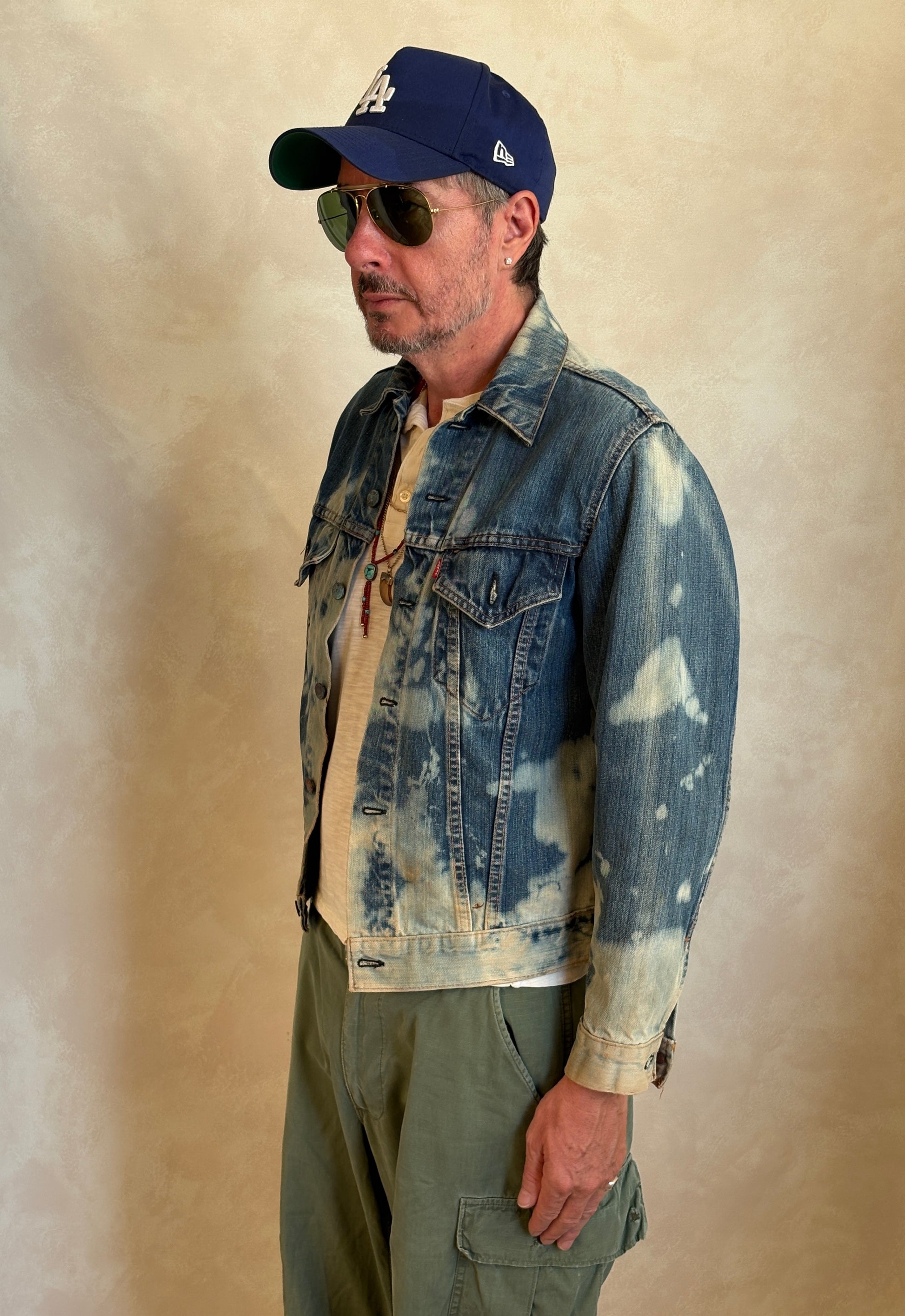 Size 38US / 48EU. Vintage 70s Levi’s Denim Jacket – 2 Pockets – Made in USA - USA Vintage Bcn