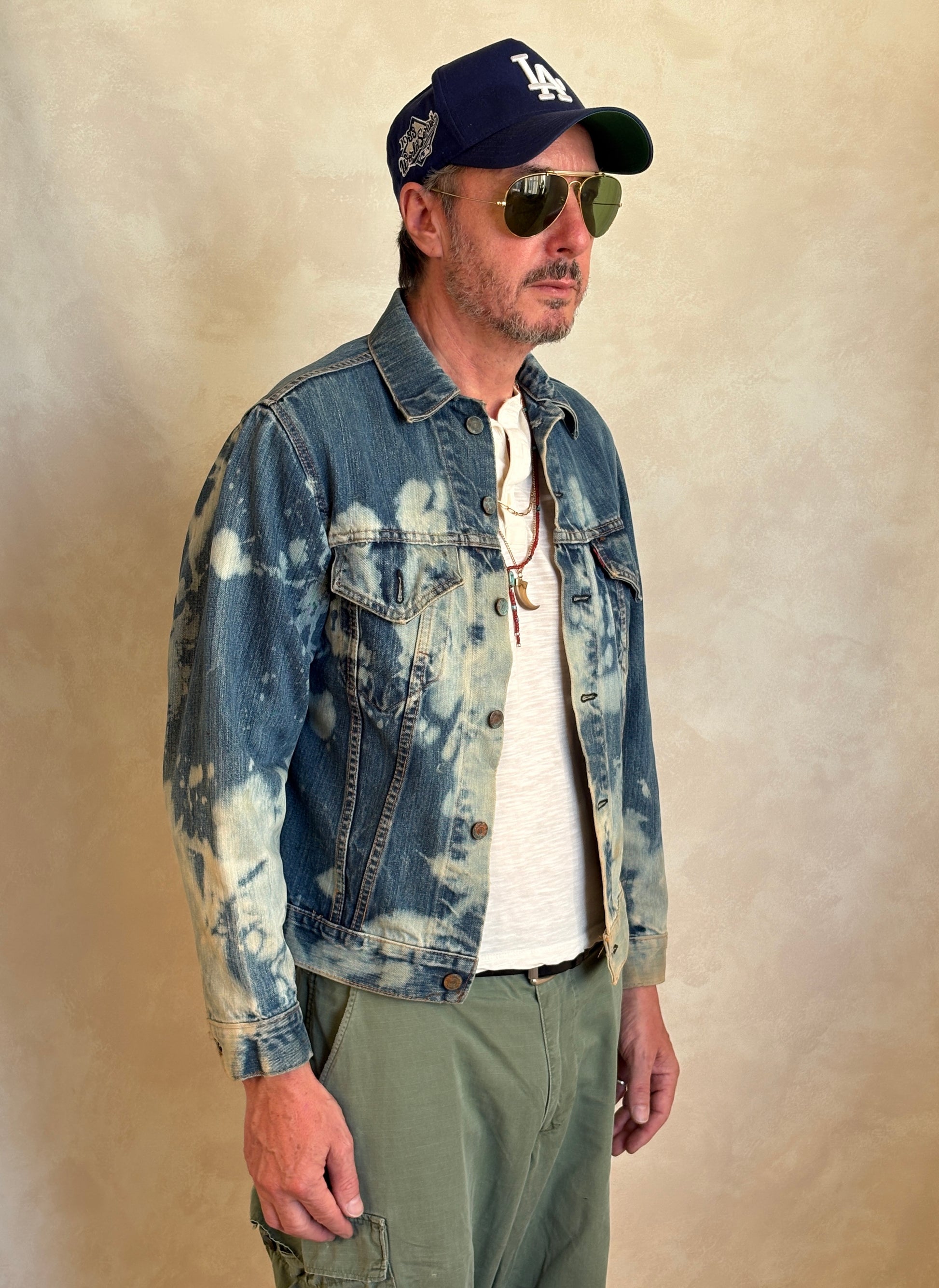 Size 38US / 48EU. Vintage 70s Levi’s Denim Jacket – 2 Pockets – Made in USA - USA Vintage Bcn