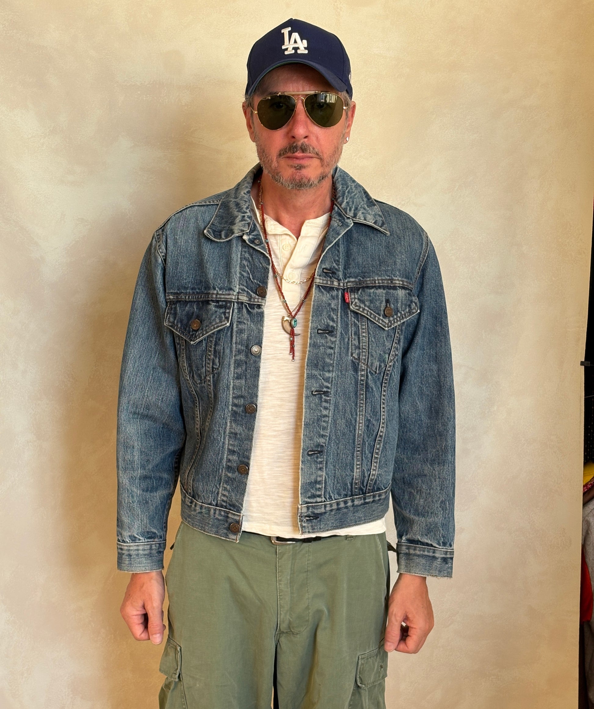 Size 40US / 50EU. Vintage 70s Levi’s Denim Jacket – 2 Pockets – Made in USA - USA Vintage Bcn
