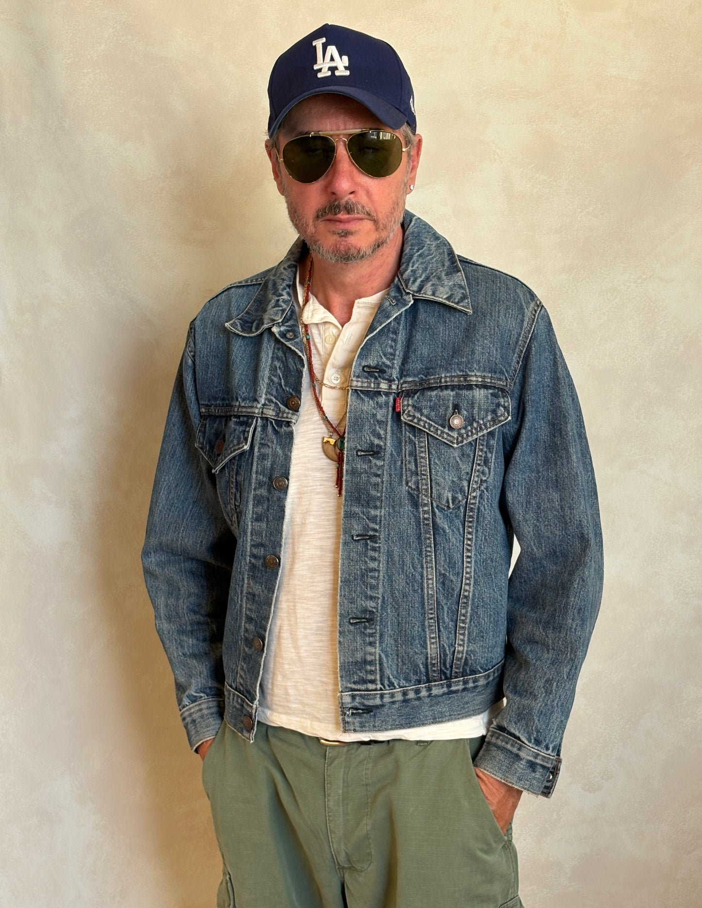Size 40US / 50EU. Vintage 70s Levi’s Denim Jacket – 2 Pockets – Made in USA - USA Vintage Bcn
