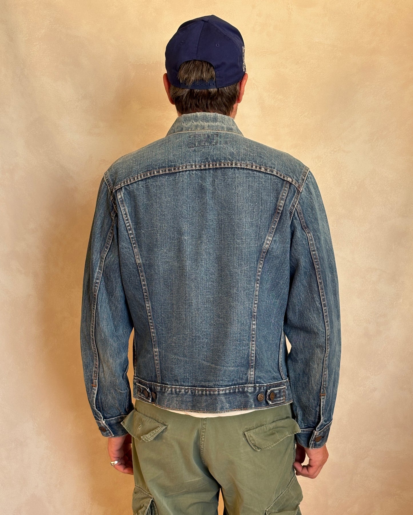 Size 42US / 52EU. Vintage late 70s 70505 Levis 2 pockets made in USA - USA Vintage Bcn