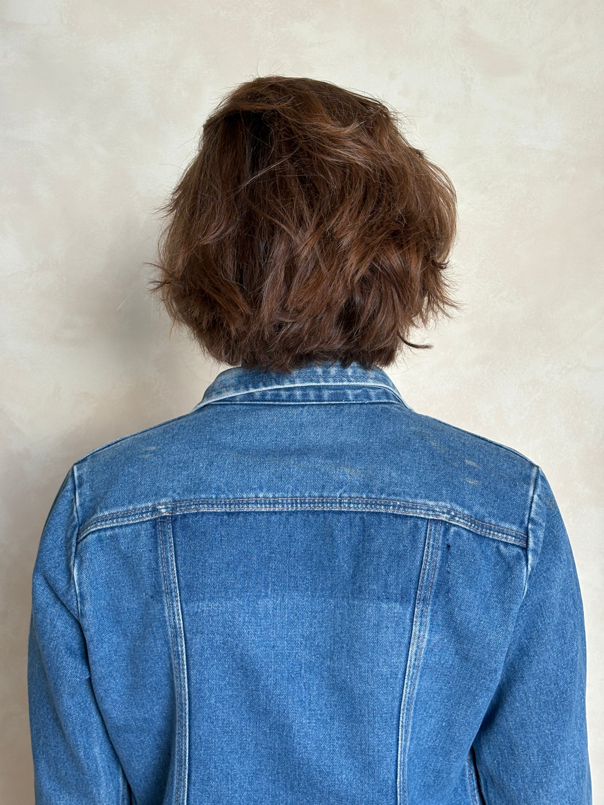 Size 18 . Vintage 70s Wrangler Denim Jacket – 4 Pockets – Made in USA - USA Vintage Bcn