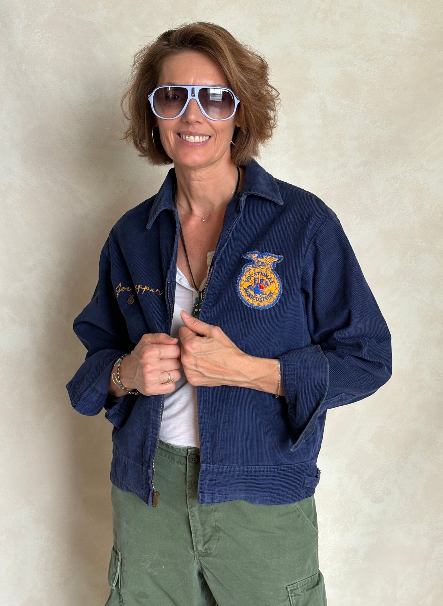 Size 38US / 48EU. Vintage 70s Illinois Future farmer of America jacket. Made in USA - USA Vintage Bcn