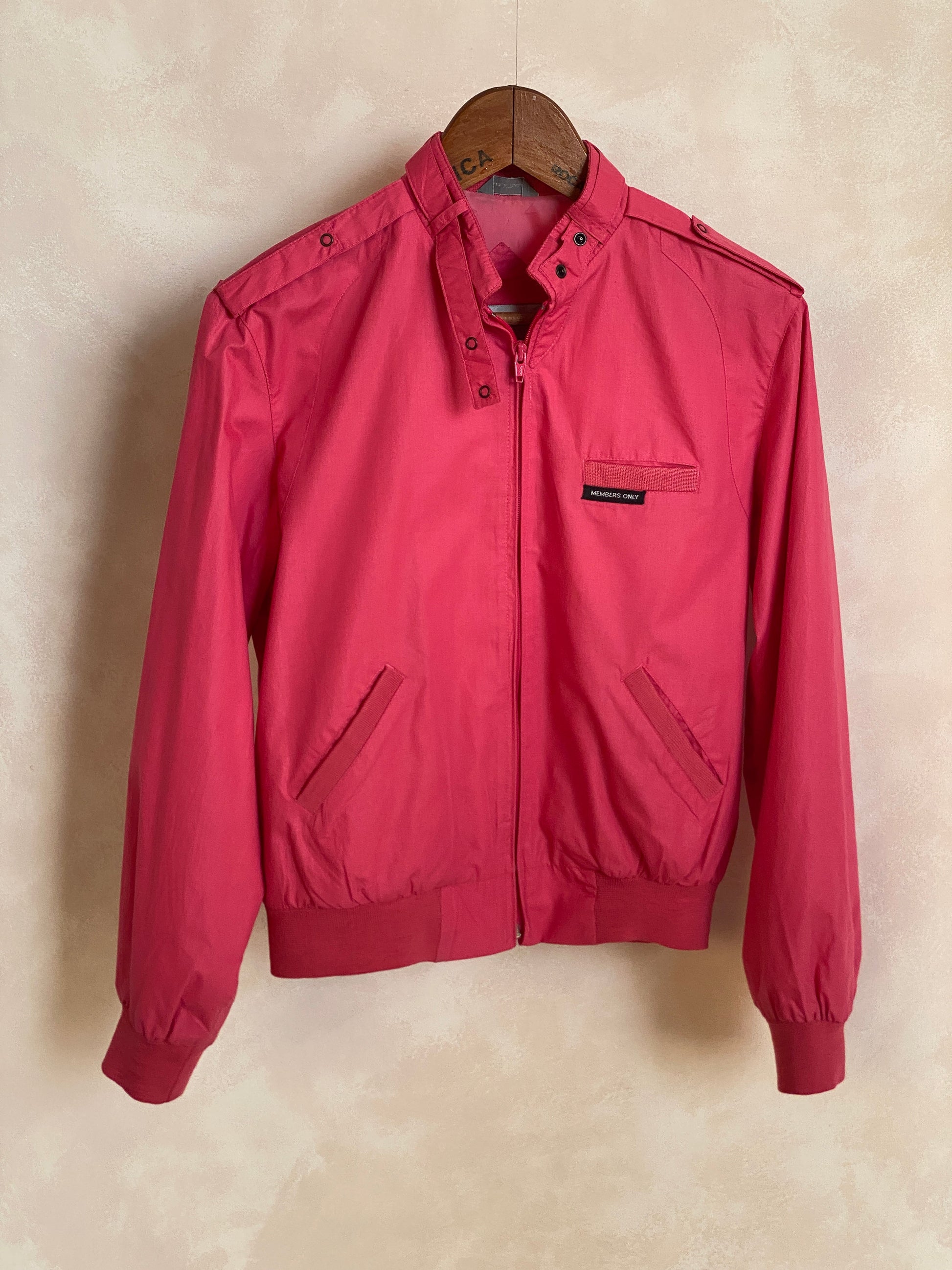 Size Women 9/10. Vintage 80s Members Only Cotton Jacket - USA Vintage Bcn