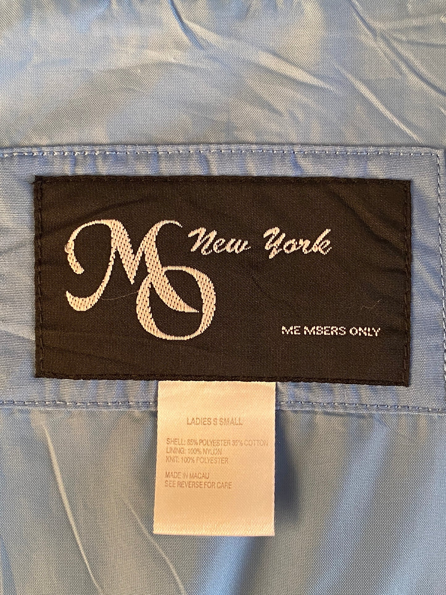 Size Women Small. Vintage 80s Members Only Cotton Jacket-AJ357 Studio