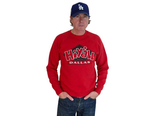 Size M Crew Sweat Hiyall Dallas - USA Vintage Bcn