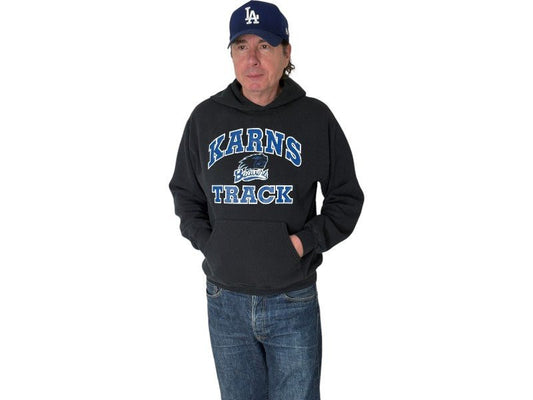 Size M Hooded Karns Track Made By Jerzees - USA Vintage Bcn