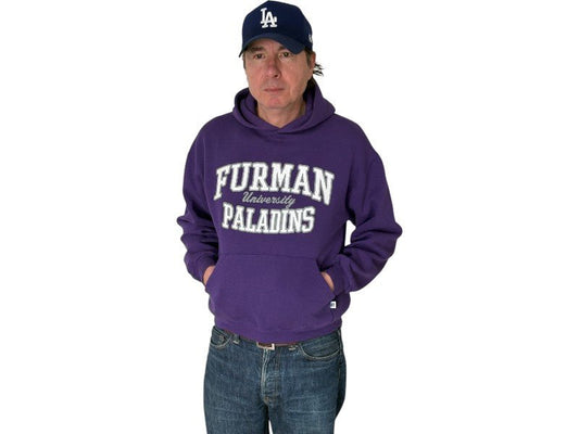 Size M Hooded Furman University Paladins By Russell - USA Vintage Bcn