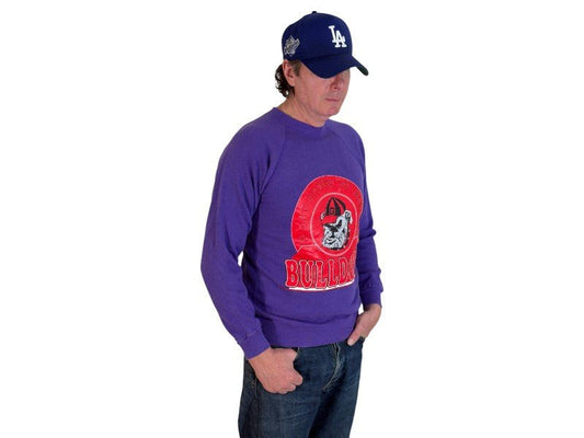Size M 80s Crew sweatshirt Georgia Bulldogs - USA Vintage Bcn