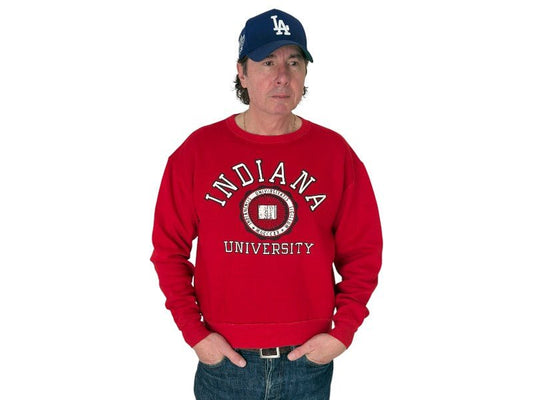 Size L Crew Neck Indiana University - USA Vintage Bcn