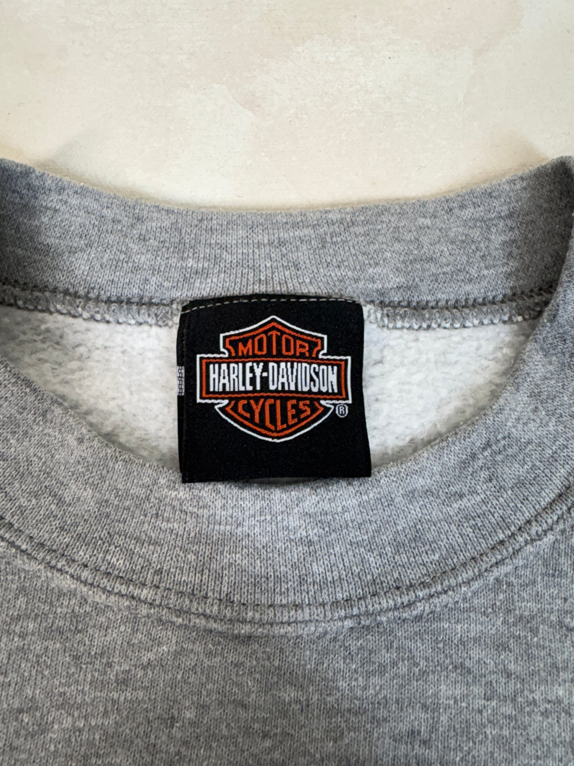 Size L Harley Davidson Sweatshirt 2001 Made In USA - USA Vintage Bcn