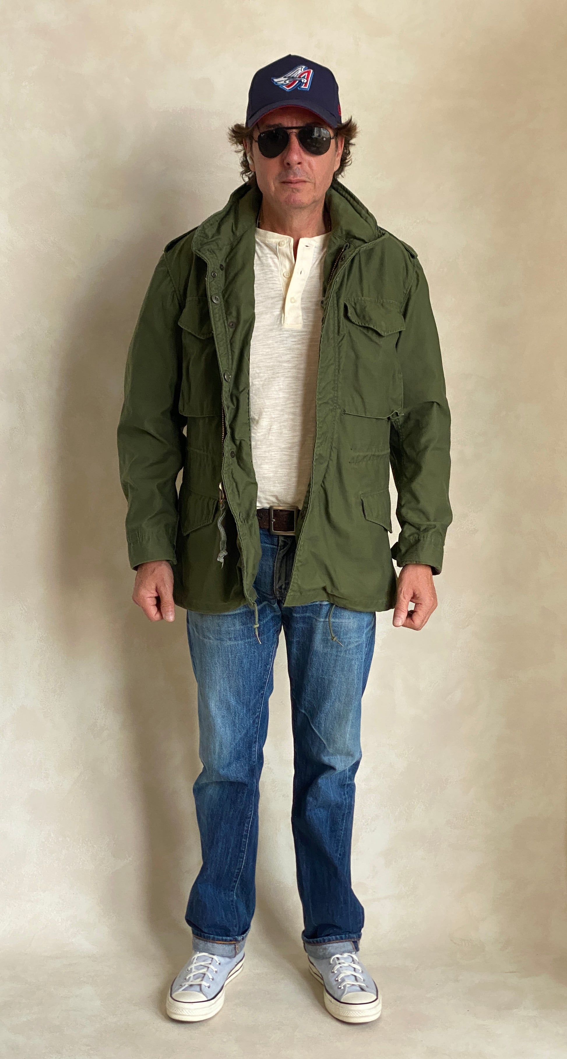 Med Reg. Authentic 1982 US M-65 field jacket Military - USA Vintage Bcn