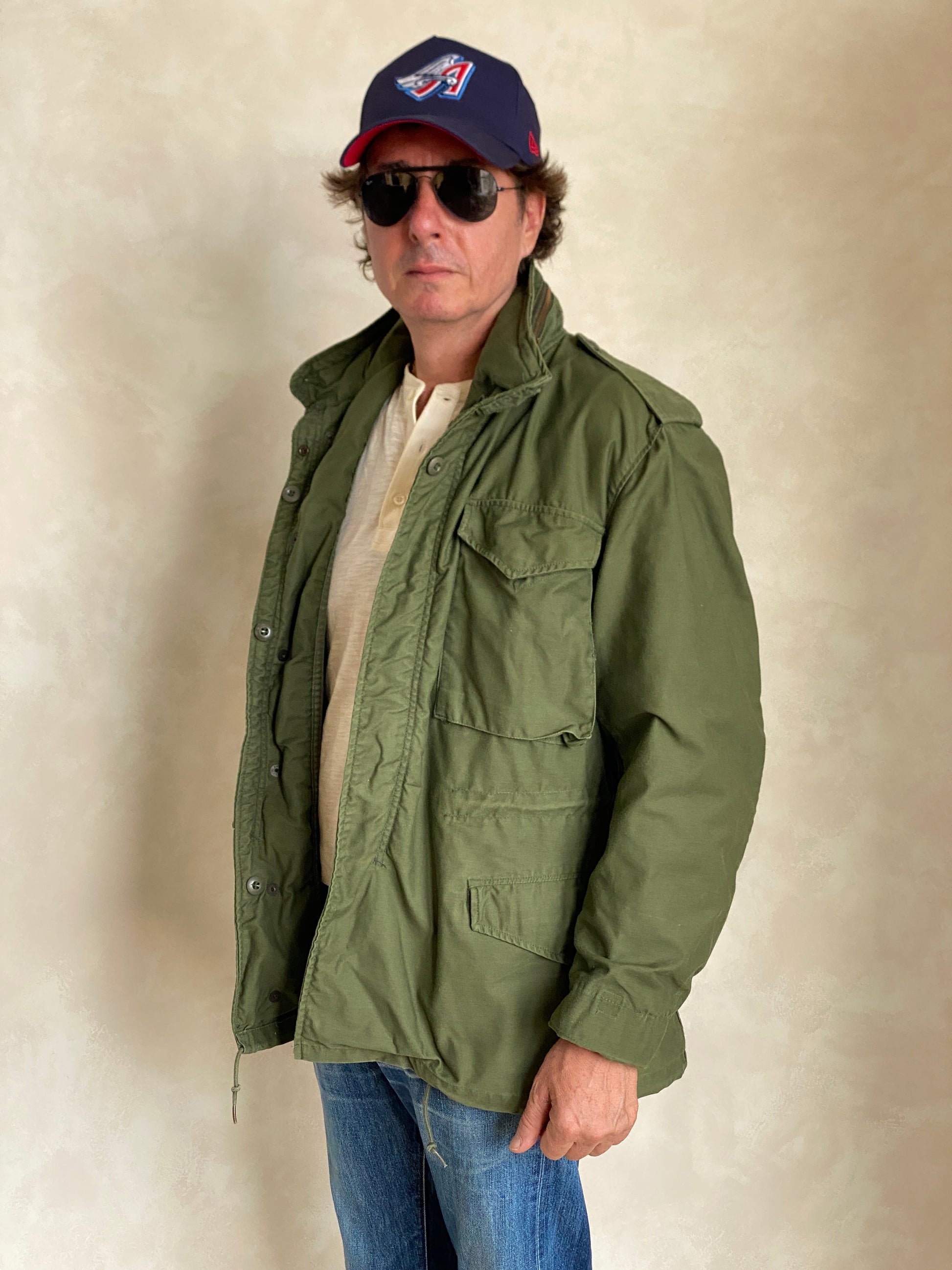 Med Reg. Authentic 1982 US M-65 field jacket Military - USA Vintage Bcn