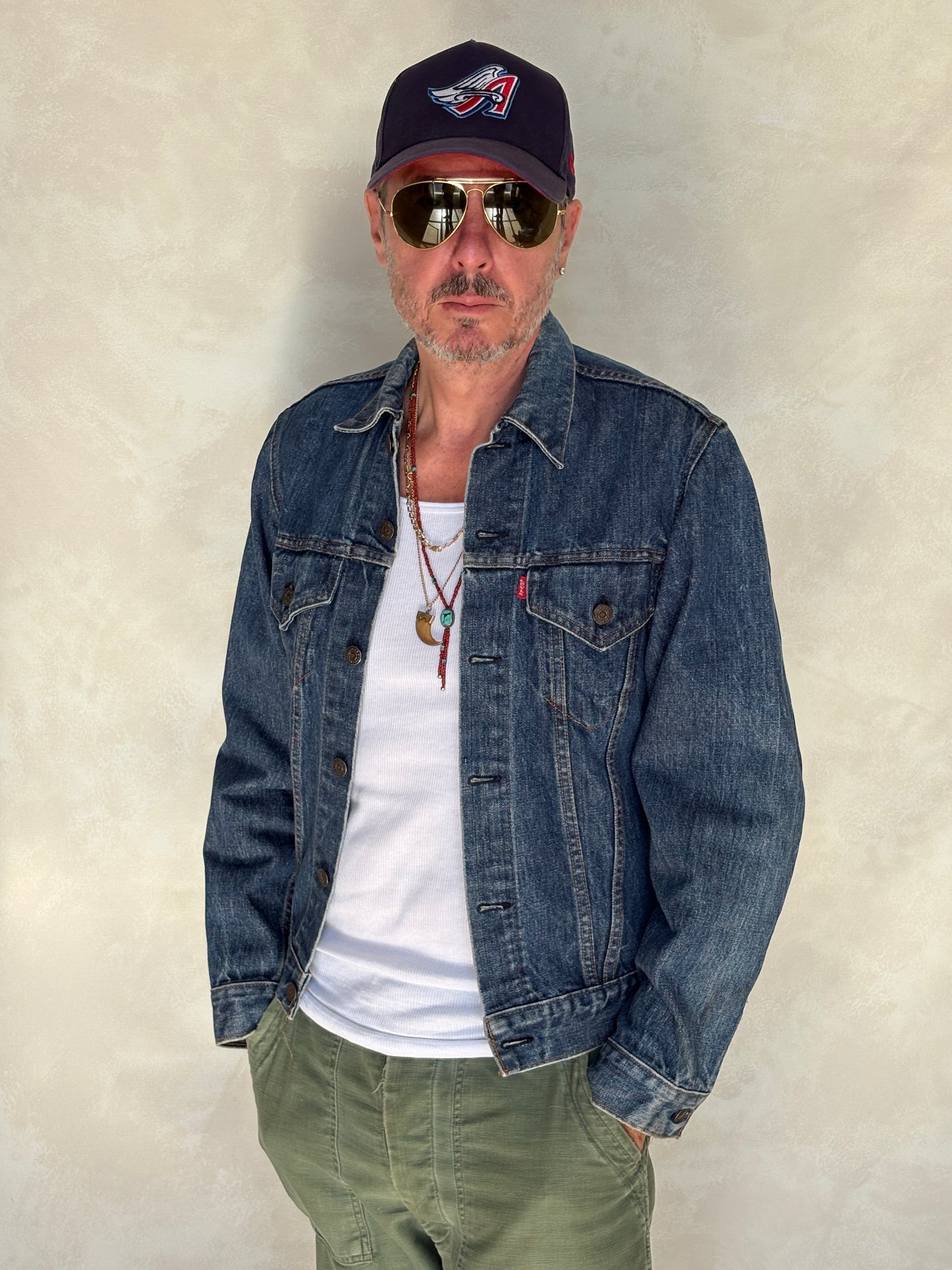 Size 38US / 48EU. Vintage Early 70s 2 pocket Levi’s Denim Jacket 70505 – Single Stitch, Made in USA - USA Vintage Bcn
