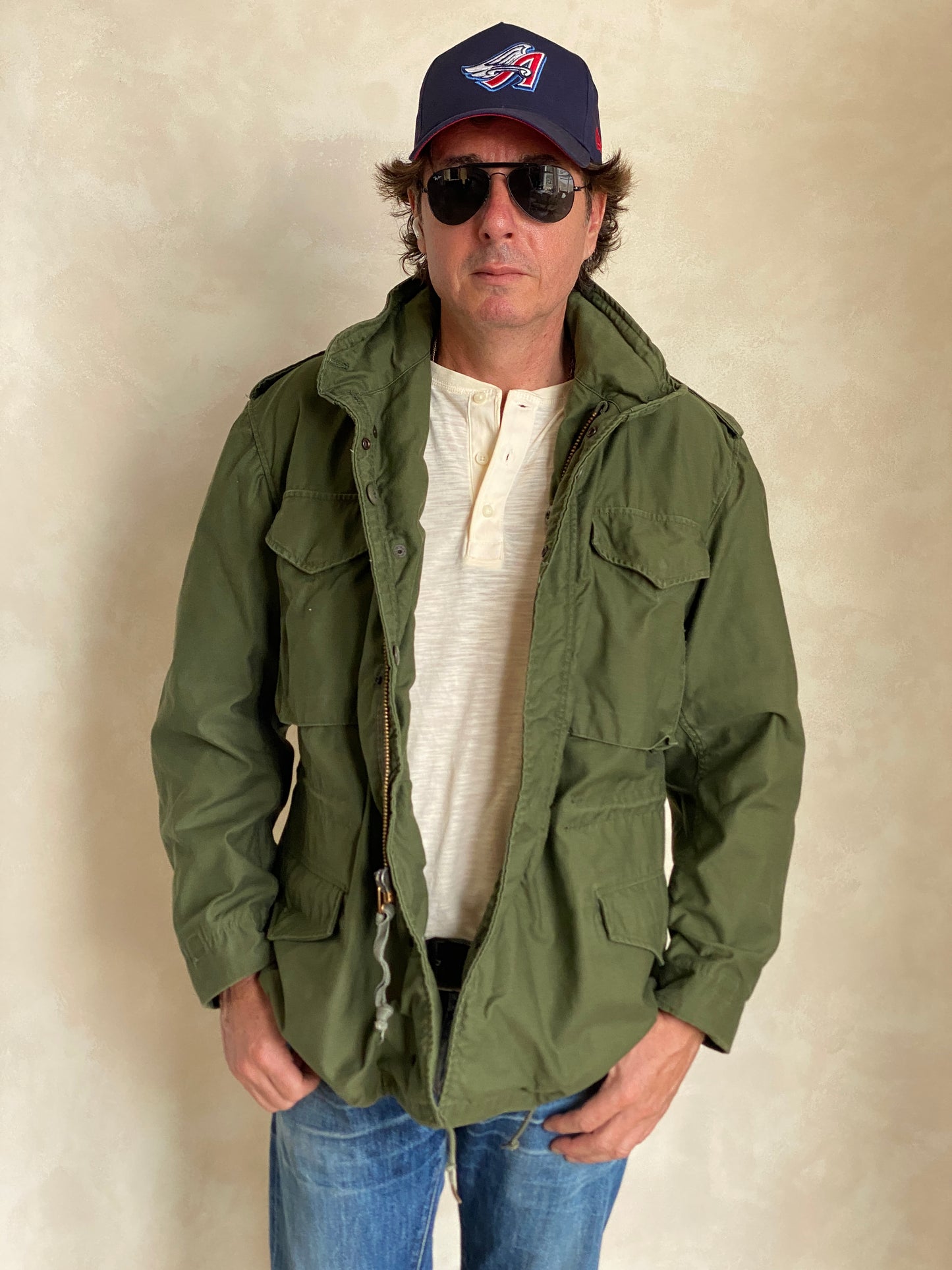 Med Reg. Authentic 1982 US M-65 field jacket Military - USA Vintage Bcn