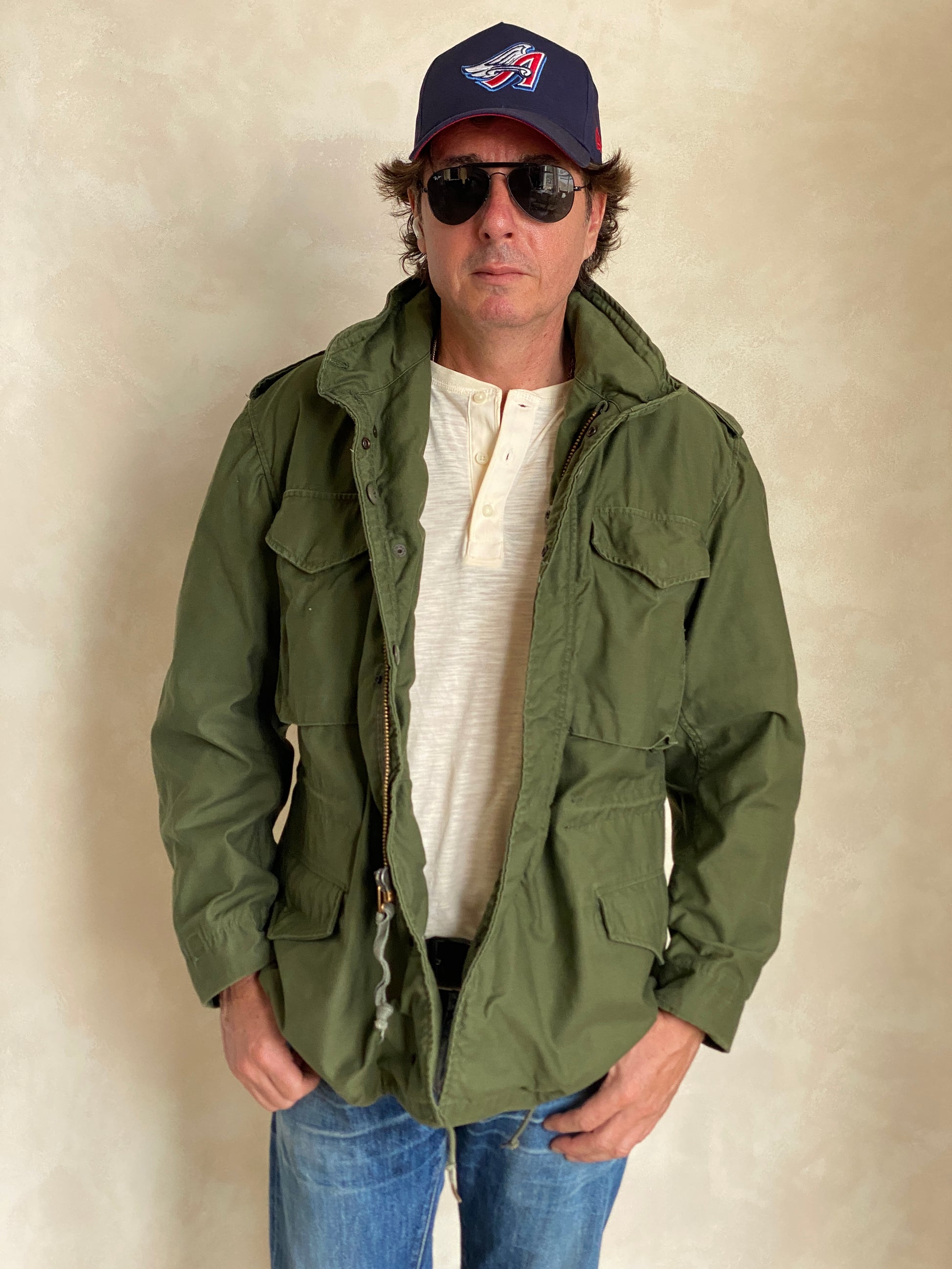 Med Reg. Authentic 1982 US M-65 field jacket Military - USA Vintage Bcn