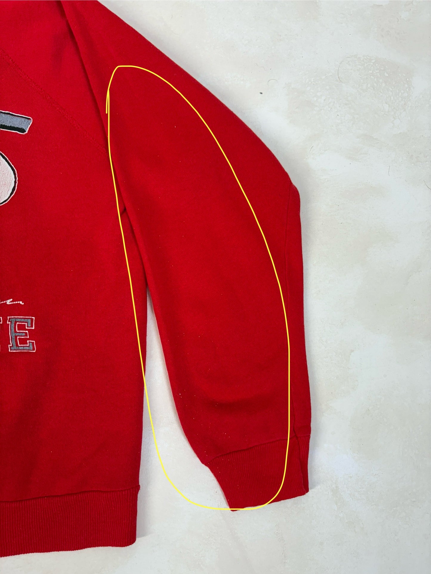 Snoopy Rare 1980 Sweatshirt Joe Buckeye - USA Vintage Bcn