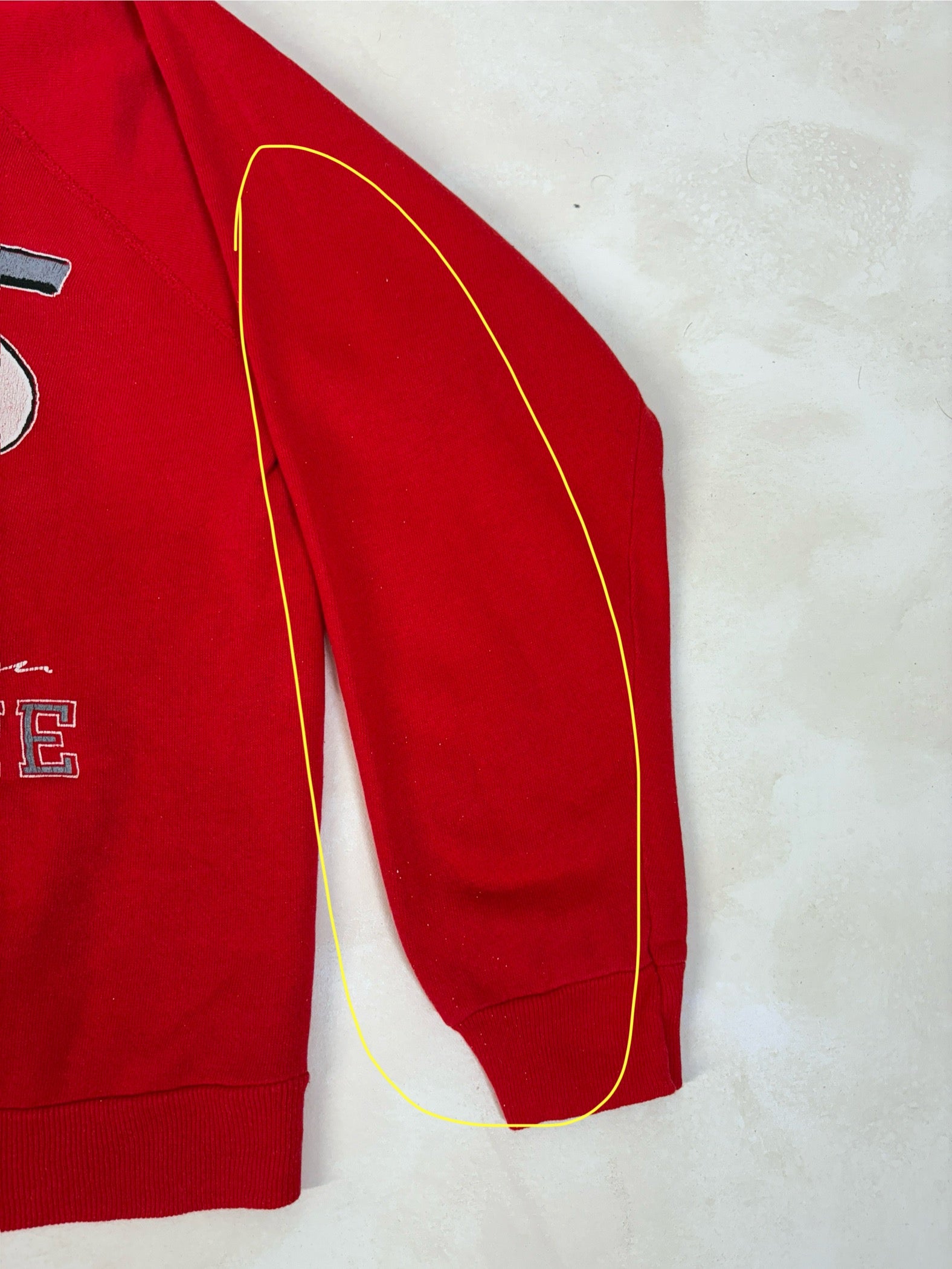 Snoopy Rare 1980 Sweatshirt Joe Buckeye - USA Vintage Bcn