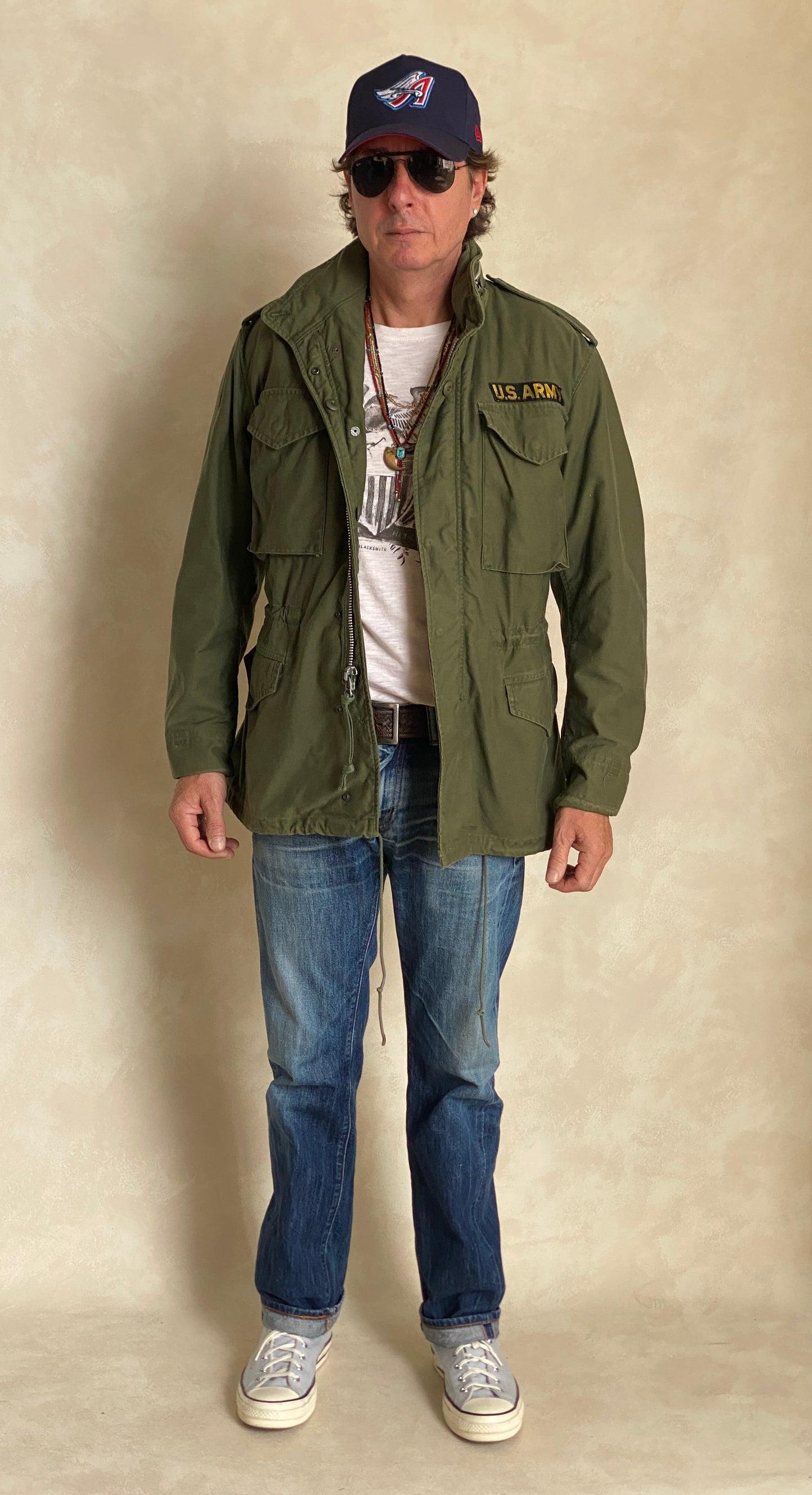 Small Reg. Authentic 1967 US M-65 field jacket Military - USA Vintage Bcn
