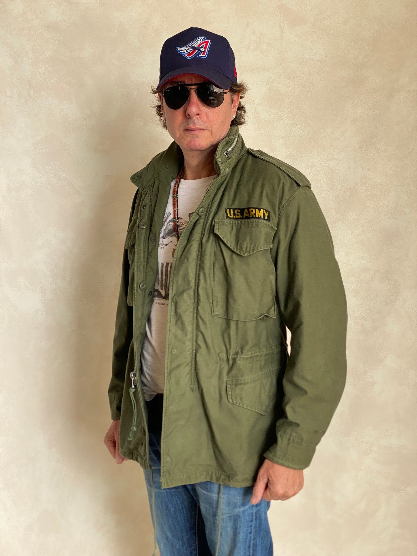 Small Reg. Authentic 1967 US M-65 field jacket Military - USA Vintage Bcn